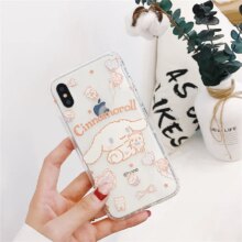 Cinnamoroll Pompompurin Cartoon Phone Case For iPhone Cinnamoroll Pompompurin Cartoon Phone Case For iPhone