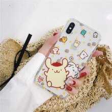 Cinnamoroll Pompompurin Cartoon Phone Case For iPhone Cinnamoroll Pompompurin Cartoon Phone Case For iPhone