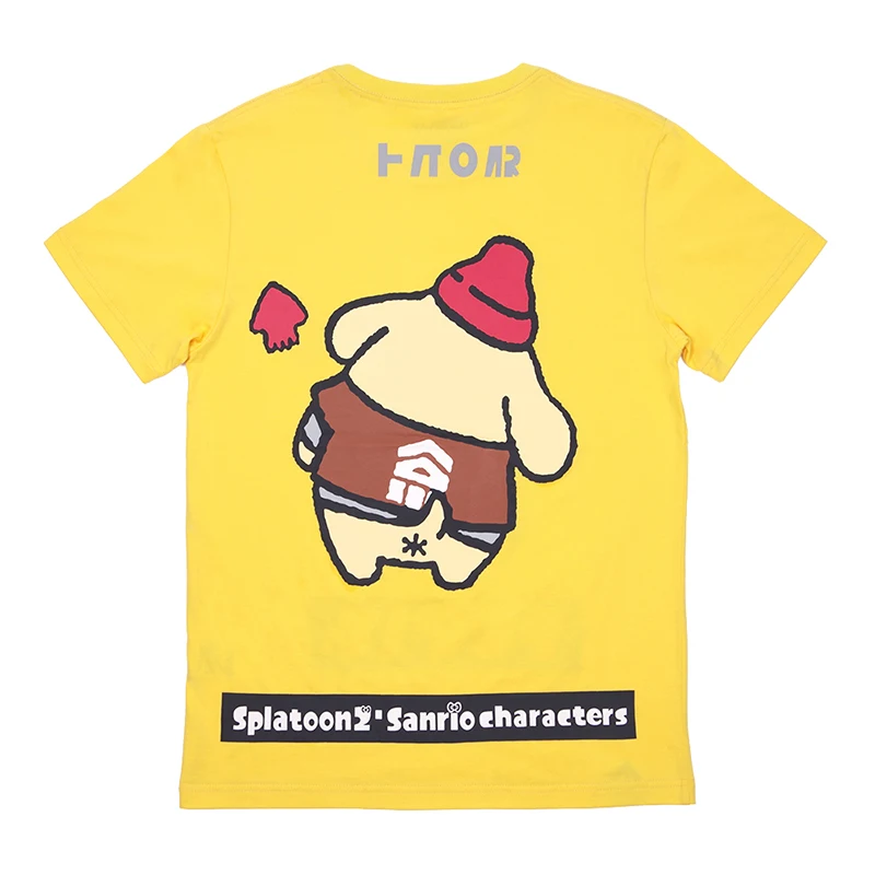 Kawaii Cinnamoroll My Melody Pompom Purin Short-Sleeve T-Shirt