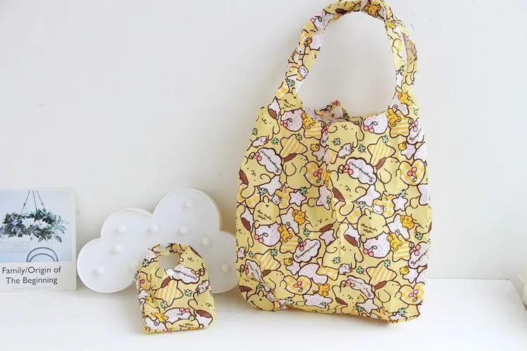 Cartoon Cinnamoroll Pattern Portable Shopping Bag Cartoon Cinnamoroll Pattern Portable Shopping Bag