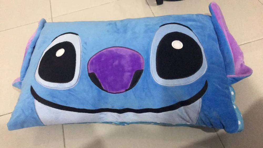 Cartoon Cinnamoroll /Pom Purin Leopard Stitch Pillow Case 