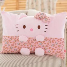 Cartoon Cinnamoroll /Pom Purin Leopard Stitch Pillow Case Cartoon Cinnamoroll /Pom Purin Leopard Stitch Pillow Case