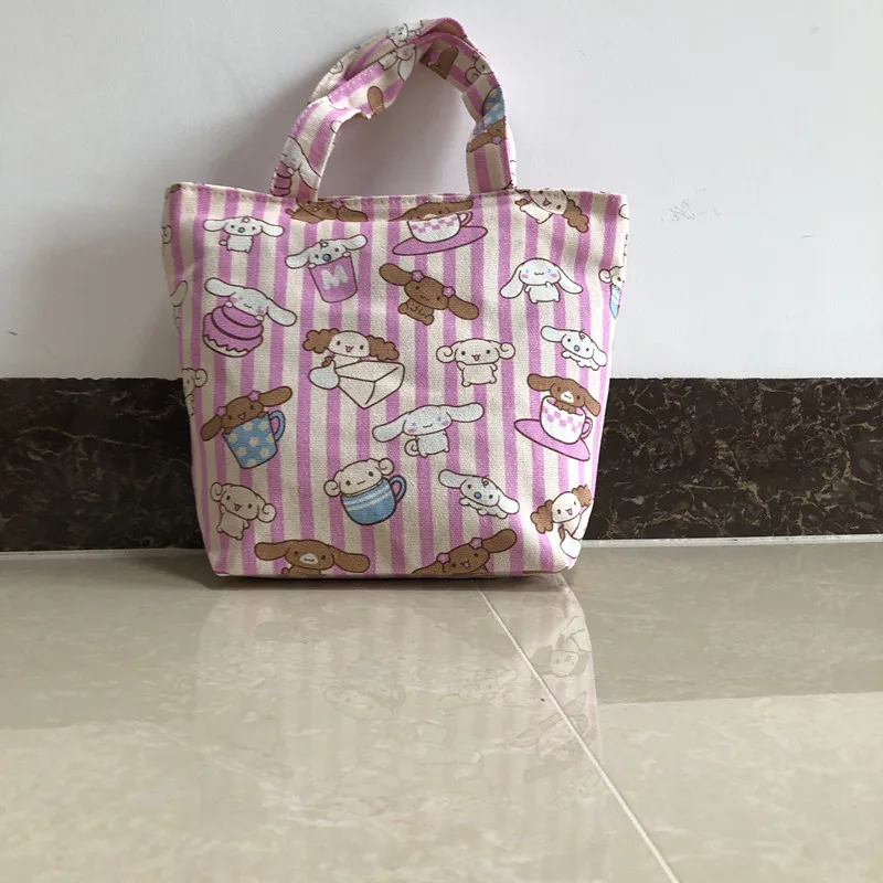 Cartoon Cinnamoroll Print Lunch Bag Cartoon Cinnamoroll Print Lunch Bag