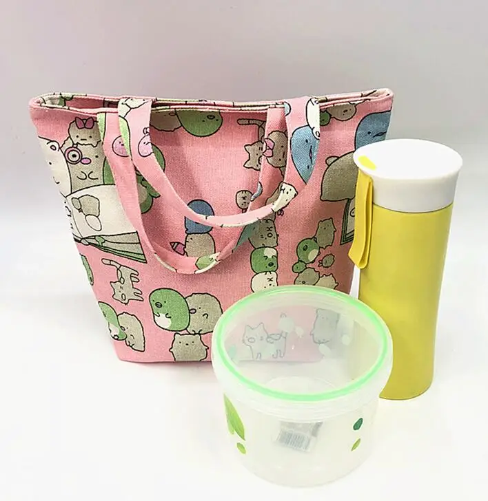 Cartoon Cinnamoroll Print Lunch Bag Cartoon Cinnamoroll Print Lunch Bag