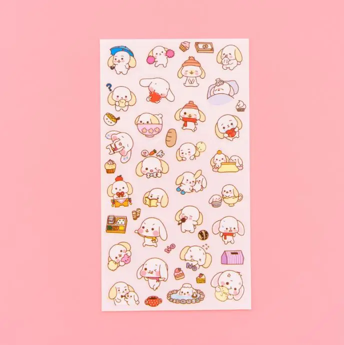 Cinnamoroll Big Ear Scrapbook Decoration Sticker