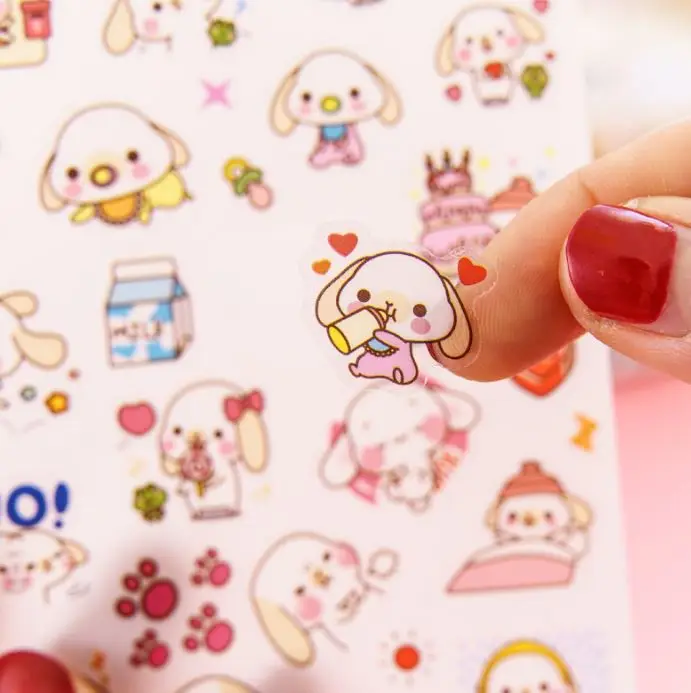 Cinnamoroll Big Ear Scrapbook Decoration Sticker