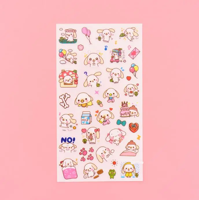 Cinnamoroll Big Ear Scrapbook Decoration Sticker