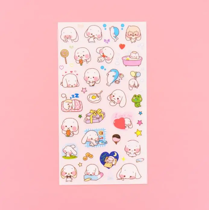 Cinnamoroll Big Ear Scrapbook Decoration Sticker