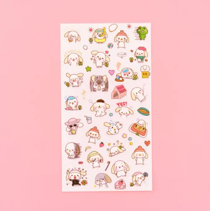 Cinnamoroll Big Ear Scrapbook Decoration Sticker