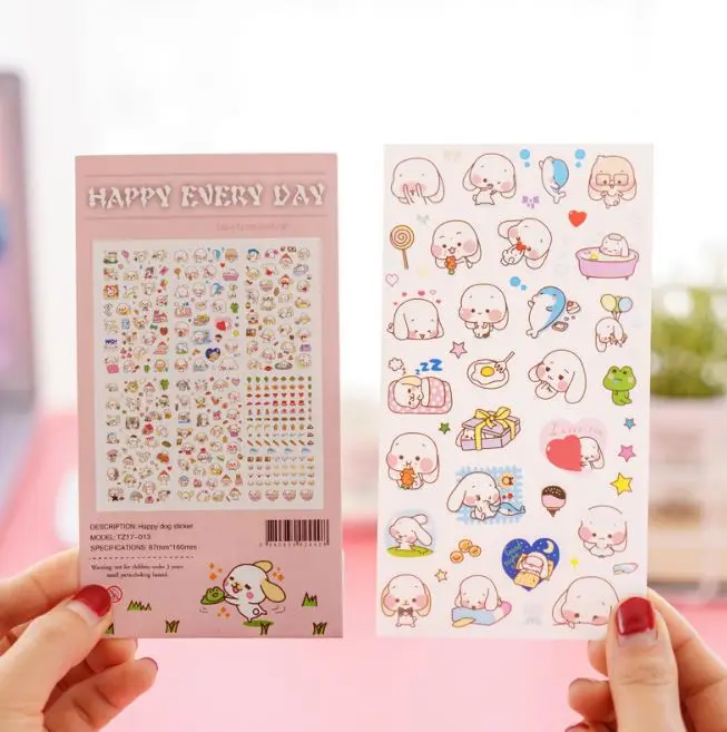 Cinnamoroll Big Ear Scrapbook Decoration Sticker