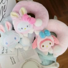 Cinnamoroll Dog Plush U Neck Pillow Car Cushion Cinnamoroll Dog Plush U Neck Pillow Car Cushion