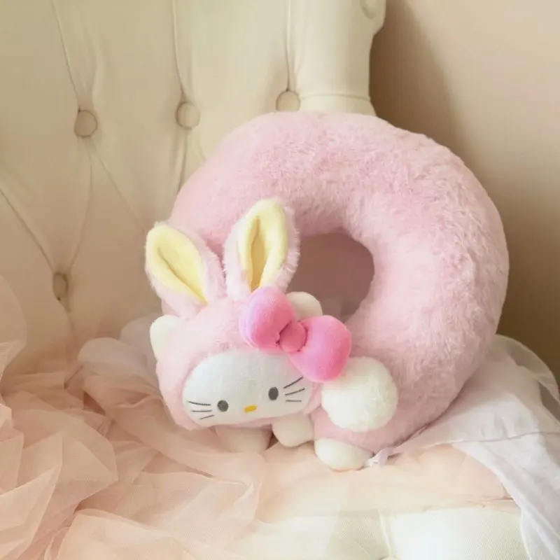 Cinnamoroll Dog Plush U Neck Pillow Car Cushion