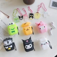 Airpod Cases Sanrio Cinnamoroll My Melody Kuromi Pompompurin Earphone Cases Airpod Cases Sanrio Cinnamoroll My Melody Kuromi Pompompurin Earphone Cases