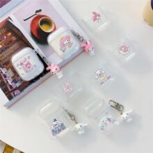 My Melody Cinnamoroll Wireless 3D Bluetooth Earphone Case My Melody Cinnamoroll Wireless 3D Bluetooth Earphone Case
