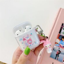 My Melody Cinnamoroll Wireless 3D Bluetooth Earphone Case My Melody Cinnamoroll Wireless 3D Bluetooth Earphone Case