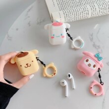 Cartoon Wireless Bluetooth Cinnamoroll Silicone Earphone Case Cartoon Wireless Bluetooth Cinnamoroll Silicone Earphone Case
