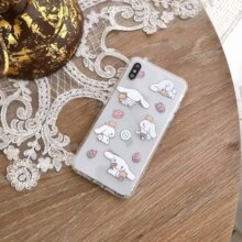 Cinnamoroll Pom Pom Purin Shockproof Cover Case Cinnamoroll Pom Pom Purin Shockproof Cover Case