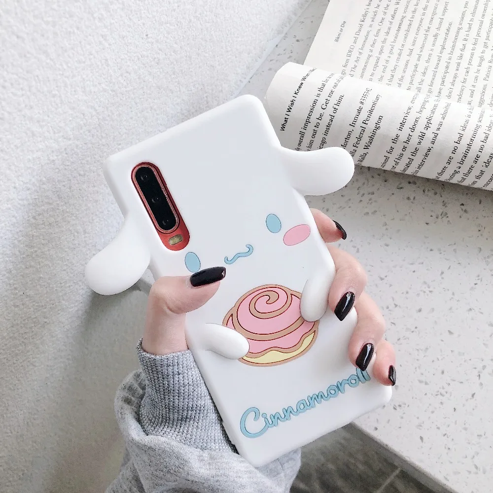 Coll Cinnamoroll Dog Soft Silicone Phone Case For Huawei P Smart Coll Cinnamoroll Dog Soft Silicone Phone Case For Huawei P Smart