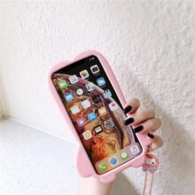 3D Doll Melody & Cinnamoroll Dog Cartoon Soft Phone Case 3D Doll Melody & Cinnamoroll Dog Cartoon Soft Phone Case