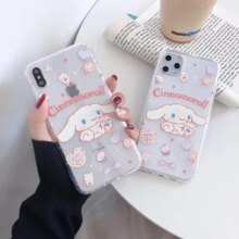 Cartoon Cinnamoroll Doll Transparent Phone Cover Cartoon Cinnamoroll Doll Transparent Phone Cover