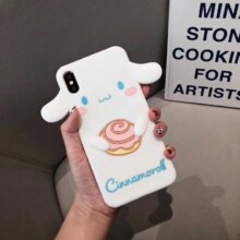 Cartoon Melody Cinnamoroll Silicone Phone Case For iPhone Cartoon Melody Cinnamoroll Silicone Phone Case For iPhone