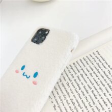 Soft Silicone Cinnamoroll Embroidery Case For iPhone Soft Silicone Cinnamoroll Embroidery Case For iPhone