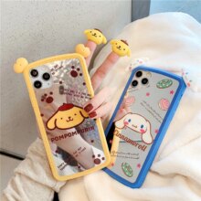 3D Cartoon Cinnamoroll Shiny Mirror Hard Phone Case 3D Cartoon Cinnamoroll Shiny Mirror Hard Phone Case
