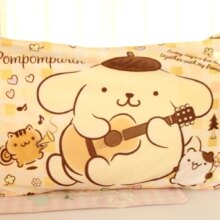 Cartoon Cinnamon Dog Pattern Plush PillowCase Cartoon Cinnamon Dog Pattern Plush PillowCase