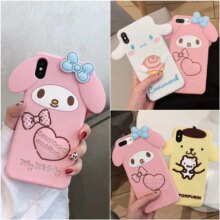 My Melody Cartoon Silicone Case For IPhone My Melody Cartoon Silicone Case For IPhone