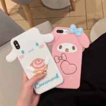 My Melody Cartoon Silicone Case For IPhone My Melody Cartoon Silicone Case For IPhone
