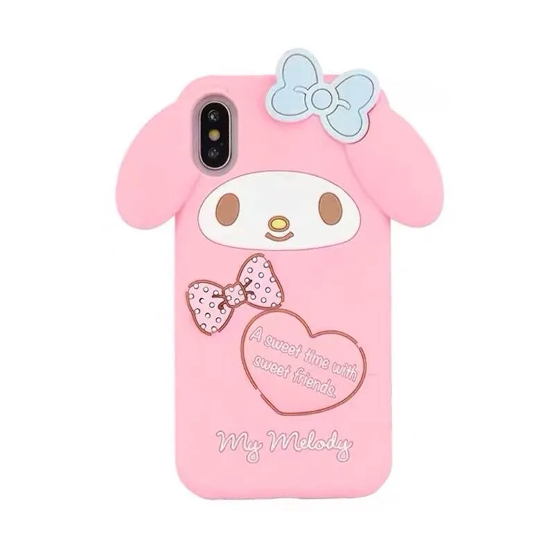 My Melody Cartoon Silicone Case For IPhone My Melody Cartoon Silicone Case For IPhone