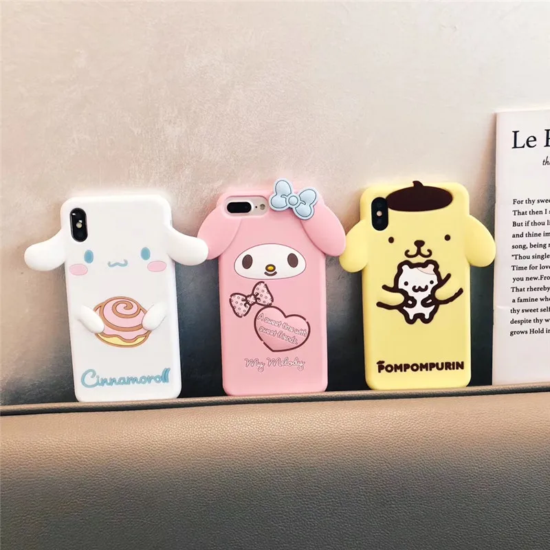 My Melody Cartoon Silicone Case For IPhone My Melody Cartoon Silicone Case For IPhone