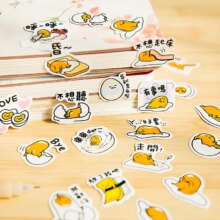 Sanrio Gudetama Lazy Egg Cartoon Decoration Stickers Sanrio Gudetama Lazy Egg Cartoon Decoration Stickers