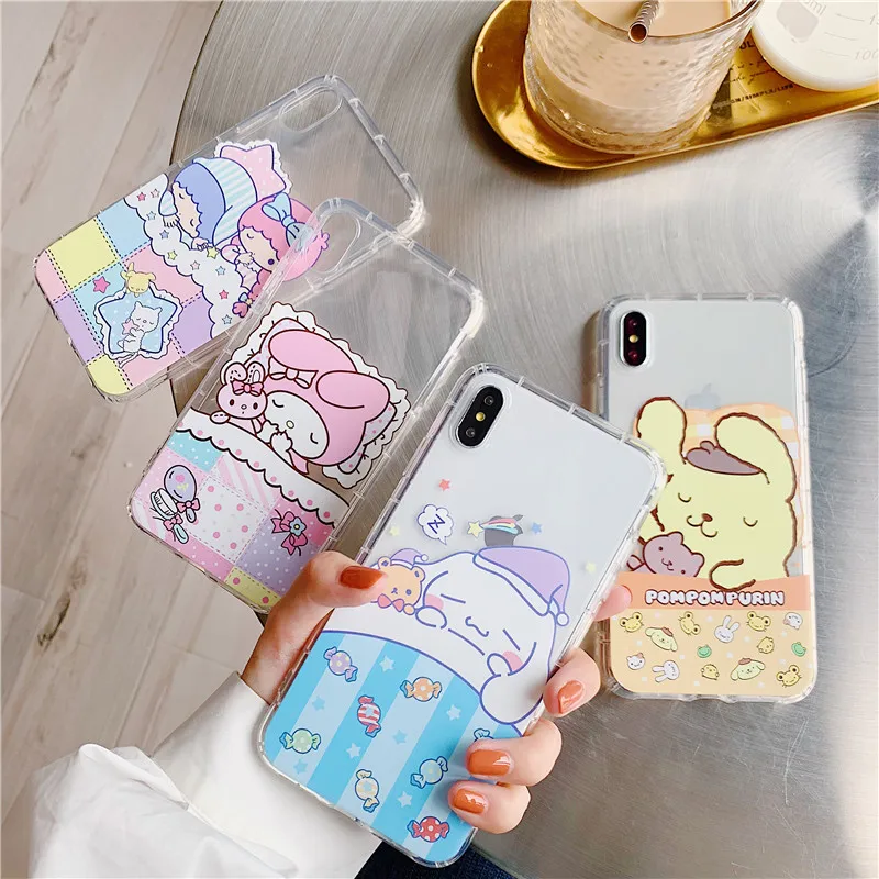 Sanrio And Cinnamoroll Cartoon ShockProof Back Cover Case