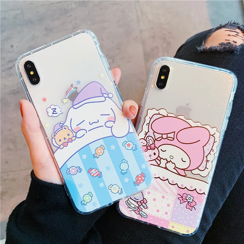 Sanrio And Cinnamoroll Cartoon ShockProof Back Cover Case