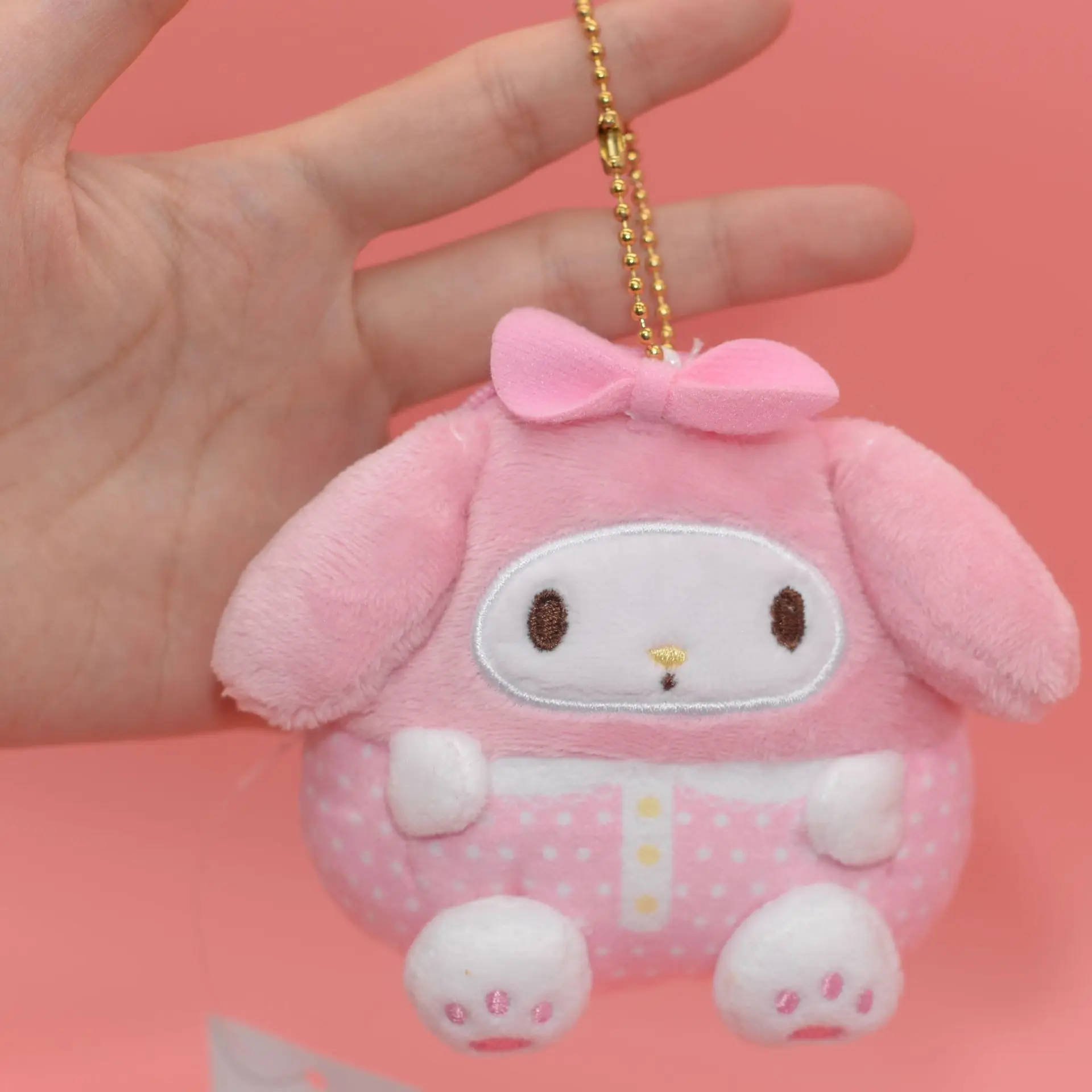 Anime Sanrio Cartoon Soft Plush Dolls With Pendant