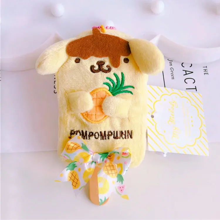 My Melody And Pudding Cinnamoroll Dog Cartoon Ice Cream Style Soft Plush Stuffed Toy