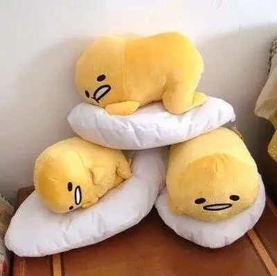 Gudetama Lazy Egg Cartoon Plush Pillow