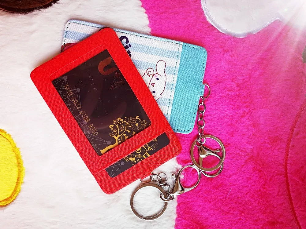 Cinnamoroll Pom Purin Anime Cartoon Plush Card Holder