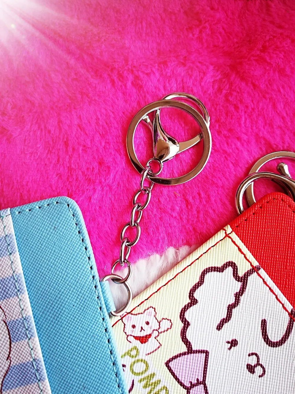 Cinnamoroll Pom Purin Anime Cartoon Plush Card Holder