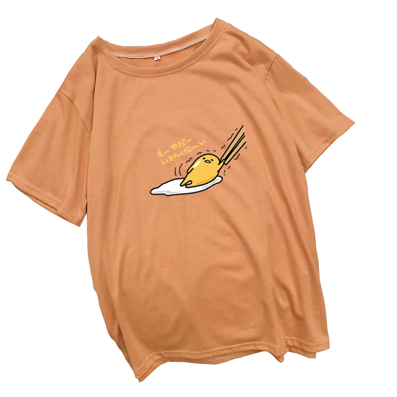 Gudetama Lazy Egg Cartoon Kawaii T-Shirt