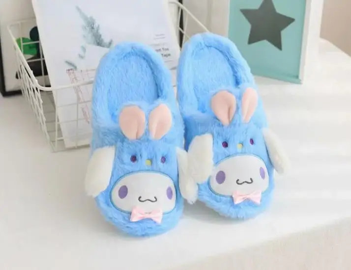 Cinnamoroll Dog Plush Stuffed Indoor Slipper