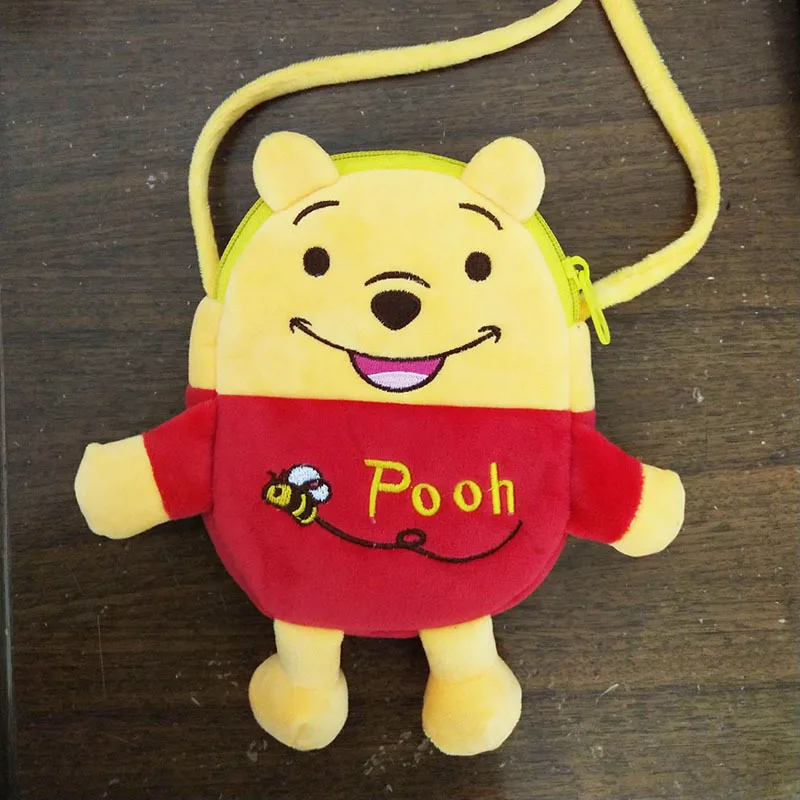 Cartoon Pikachu/Bear/Stitch Mini Plush Coin Bag 