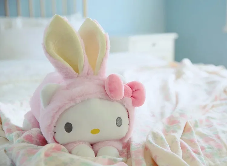 Cartoon Melody Cinnamoroll Dog Rabbit Soft Plush Doll