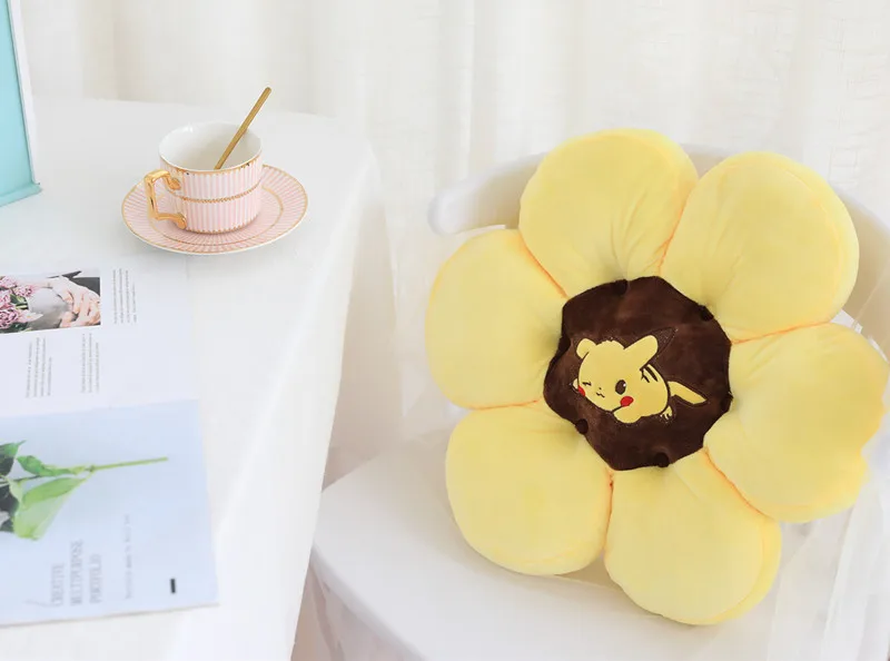 Melody/Cinnamoroll/Pikachu/Sellalou Flower Chair Seat Cushion