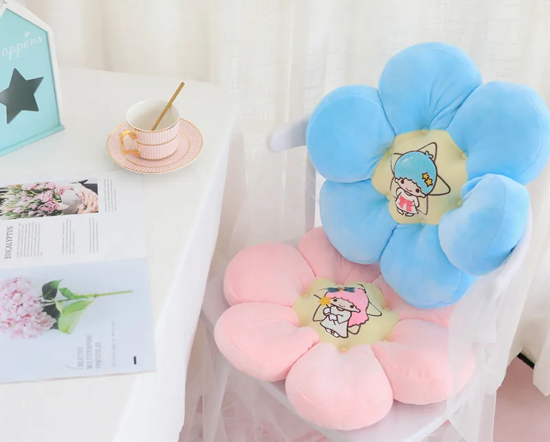 Melody/Cinnamoroll/Pikachu/Sellalou Flower Chair Seat Cushion