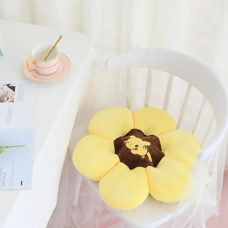 Melody/Cinnamoroll/Pikachu/Sellalou Flower Chair Seat Cushion