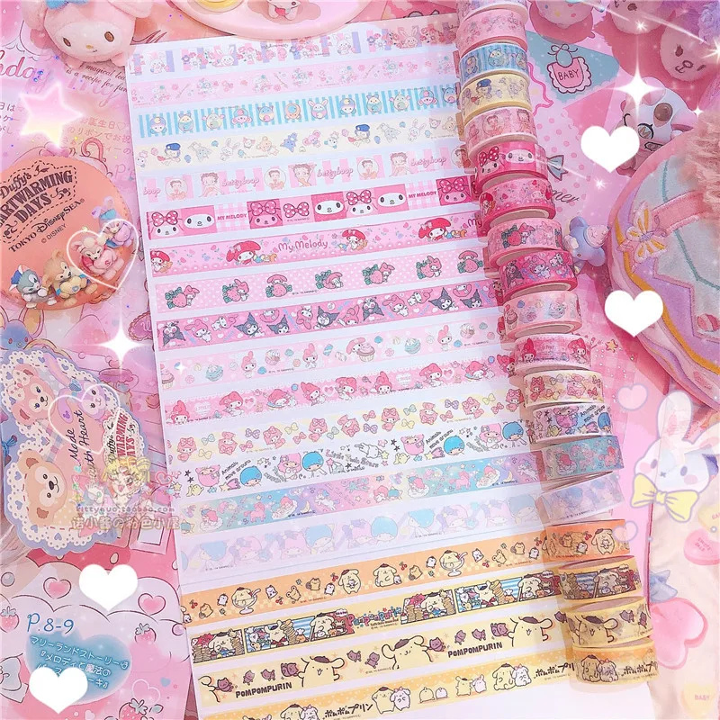 Decorative Cartoon Masking Tape Stickers