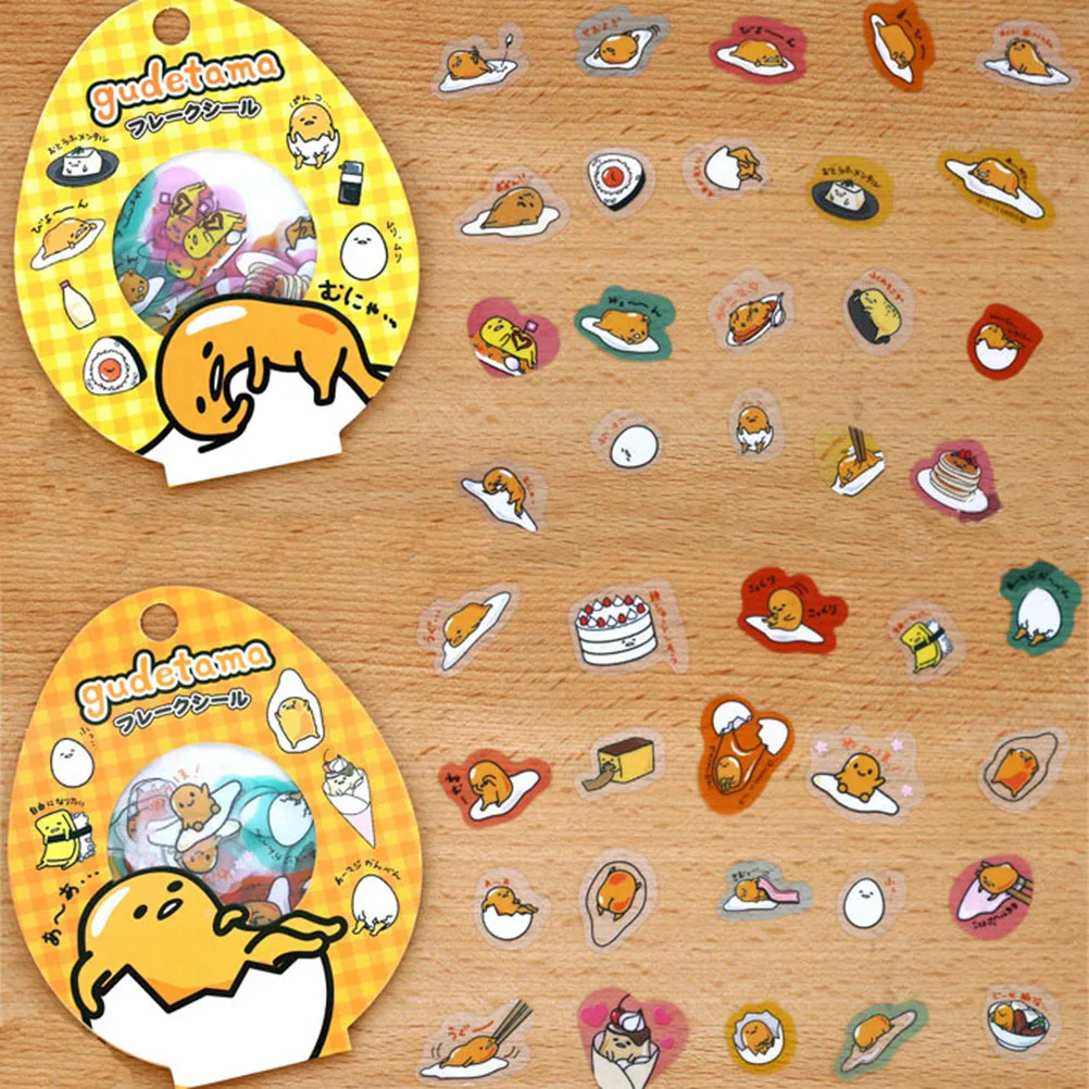 Gudetama Lazy Egg Stickers Pack Gudetama Lazy Egg Stickers Pack