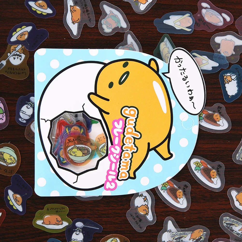Gudetama Lazy Egg Stickers Pack Gudetama Lazy Egg Stickers Pack